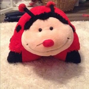 Ladybug pillow pet